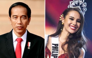 Presiden Jokowi Grogi Ketemu Miss Universe Catriona Gray