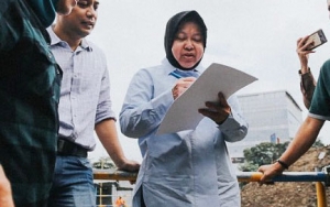 Walikota Tri Rismaharini Sidak Kesiapan Bozem Guna Antisipasi Puncak Musim Hujan
