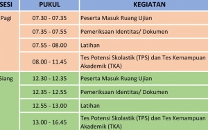 Jadwal Pelaksanaan UTBK 2019