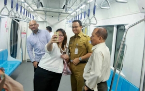 MRT Jakarta Resmi Beroperasi, Gubernur Anies Baswedan Sampaikan Terima Kasih untuk Ahok