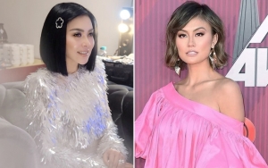 Syahrini Bergaun 'Gorden' Pamer Perut Buncit, Muka Keriput Kalah Cantik dari Agnes Monica?