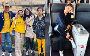  Jalan Bareng Keluarga Uya Kuya Di Jepang, Luna Maya Buktikan Hidup Ayem Banyak Teman