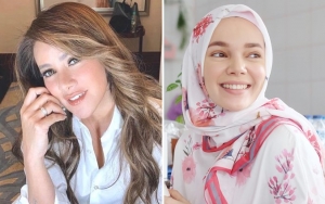 Olla Ramlan Adu Cantik Penampilan Kece Pakai Hijab Dengan Dewi Sandra, Disebut Mirip Bak Kakak-Adik