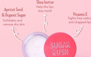 Emina Sugar Rush Lip Scrub - Rp 36 Ribuan