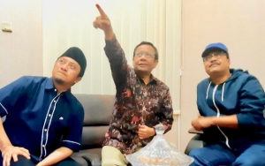 Temui Ustaz Yusuf Mansur dan Gus Ipul, Mahfud MD Ungkap Siapa Capres Pilihannya 
