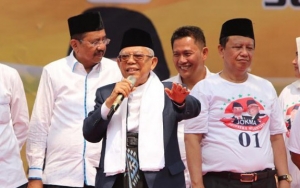 Ma'ruf Amin Tanggapi Surat MUI Sorong Yang Desak Dirinya Mundur dari Pilpres: Ngawur