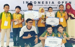 Kecil-Kecil Cabe Rawit, 2 Siswa SD Surabaya Wakili Indonesia ke Jepang di Kontes Robot Internasional