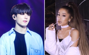 Fans Ribut Debatkan Foto Jungkook BTS dan Ariana Grande Asli atau Editan