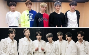 TXT Nonton Konser dan Foto Bareng BTS di Backstage, Jungkook dan Huening Kai Bikin Gemas