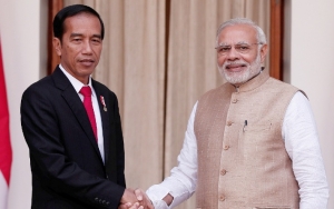 Pakai Bahasa Indonesia, PM India Narendra Modi Beri Selamat ke Jokowi yang Telah Menang Pilpres
