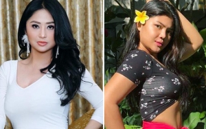 Meldi Halu Tiru Gaya Barbie India Dewi Persik, Foto Melotot Ganas Diejek Buat Usir Pendemo 22 Mei