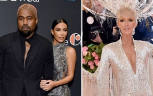 Kanye West Boyong Celine Dion untuk Beri Kejutan pada Kim Kardashian
