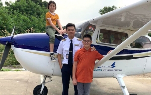 Naksir? Eits, Kapten Vincent Sudah Punya Istri dan Anak Lho