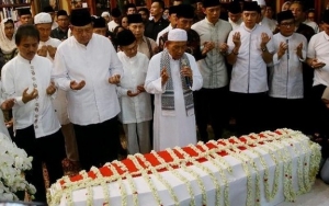  Pemakaman Ani Yudhoyono Dikawal 250 Personel Gabungan TNI-Polri 