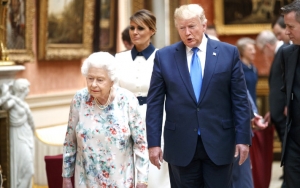 Ratu Elizabeth II Temui Trump, Tiara Ruby Merah 'Penangkal Kejahatan' yang Dikenakan Jadi Sorotan