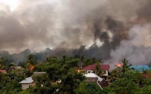 Tak Hanya Hanguskan 87 Rumah, Bentrok di Buton saat Takbiran Sebabkan 2 Orang Meninggal