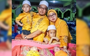 Apoy Wali Unggah Foto Lebaran, Potret Anggota Keluarga Kembar Jadi Perbincangan
