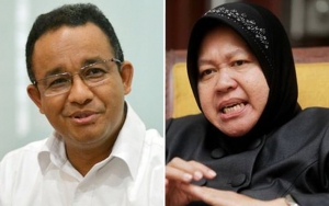 Anies Baswedan Santai Tak Gelar Operasi Yustisi, Tri Rismaharini Justru Gencar Sweeping Pendatang