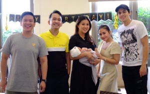 Prilly Latuconsina Jenguk Anak Kedua Ruben Onsu Bareng Maxime Bouttier, Ramai Didoakan Nyusul