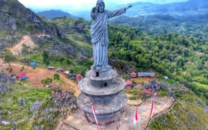 Patung Yesus Kristus di Tana Toraja yang Kalahkan Rekor Patung Yesus Kristus Rio de Janeiro Brasil
