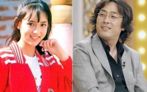 Aktris Lee Sang Ah dan Komedian Kim Han Suk (12 Bulan)