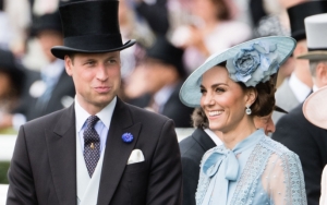 Ekspresi Kaku Kate Middleton dan Pangeran William di Pembaptisan Putra Meghan Markle Disorot