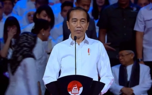 Pidato Pertama Sebagai Presiden Terpilih, Jokowi: Jadi Oposisi Sangat Mulia Asal Jangan Dendam