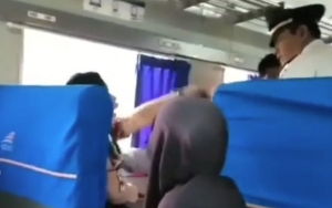 Heboh Video Wanita Ngamuk di Kereta Saat Tiket Diperiksa Petugas, Ini Penjelasan KAI