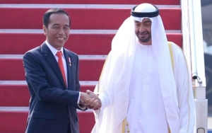 Tak Ikut Pertemuan Prabowo-Megawati, Jokowi Rupanya Sambut Kedatangan Putra Mahkota Abu Dhabi