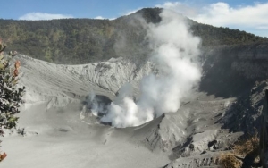 Pasca Erupsi, Kawasan Wisata Gunung Tangkuban Parahu Kembali Dibuka