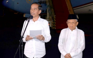 Gandeng JK dan Ma'ruf Amin, Jokowi Siap Susun Kabinet 2019-2024