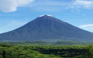 Gunung Kerinci Erupsi, Tinggi Semburan Abu Vulkanik Capai 800 Meter