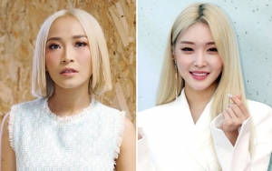  Rini Wulandari Nekat Warnai Rambut Pirang Bikin Pangling, Dipanggil Unnie Korea Mirip Kim Chung Ha