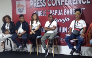 Bangga Sambut PON XX, Nowela Idol cs Rilis Single 'Papua Bangkit'
