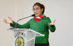 Jawab Tudingan Mantan Menteri KKP, Susi Pudjiastuti: Yang Hancur Lebur Itu Industri Pencuri Ikan