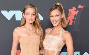 MTV Video Music Awards 2019: Gigi dan Bella Hadid Adu Cantik di Red Carpet, Kompak Pakai Warna Nude