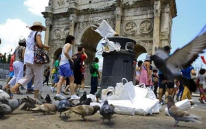 Jangan Coba-coba Memberi Makan Merpati Di Italia Ya