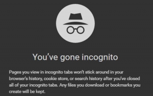 Incognito Web Mode Membuat Kalian Anonim, Benarkah?