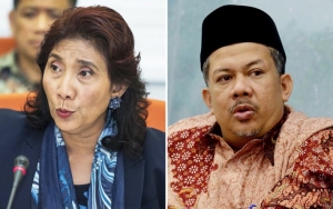 Menteri Susi Klaim Kembalikan Uang Negara Rp 9,4 T, Fahri Hamzah: Lebih Hebat Dari KPK Dong