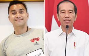  Anjasmara Tuai Decak Kagum Usai Sukses Tiru Pose Duduk Silang Ala Jokowi Anti Melintir