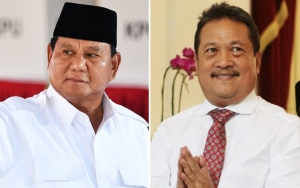 'Kompaknya' Prabowo dan Wahyu Trenggono Absen di Upacara Sumpah Pemuda Kemenhan