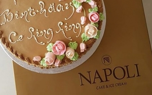 Napoli Cake dan Ice Cream, Toko Kue dengan Citarasa Unik dan Mewah di Surabaya