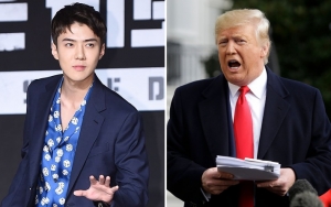 Sehun Akui Sempat Keringat Dingin Sebelum Salaman dengan Donald Trump, Ternyata Gara-Gara Ini