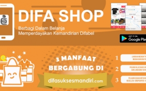 DIFA Shop Bakal Bantu Penyandang Disabilitas Makin Berkarya