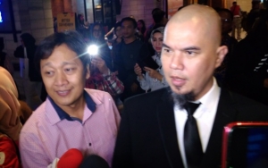 Begini Reaksi Ahmad Dhani Saat Ditanya Soal Kinerja Mulan Jameela Sebagai Anggota DPR RI