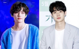 Lucunya V BTS Santuy Makan Burger Bareng Choi Woo Shik di Pinggir Jalanan LA