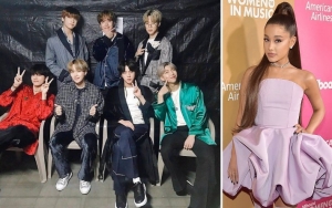 BTS Foto Bareng Ariana Grande Tanpa Suga, Misteri 'Di Mana Yoongi' Jadi Meme Receh