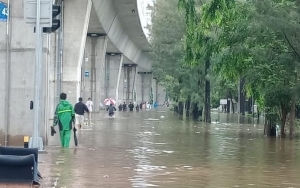 Warga Dibuat Gerah Karena Jakarta Banjir Lagi, Anies Baswedan Klaim Sudah Surut