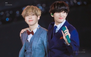 V BTS Kaget Setengah Mati Lihat Foto Suga Ini, Kenapa?