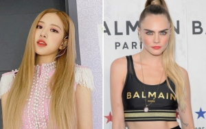 Rose BLACKPINK Bagikan Selfie Imut Bareng Cara Delevingne di Paris, Siapa Lebih Cantik?